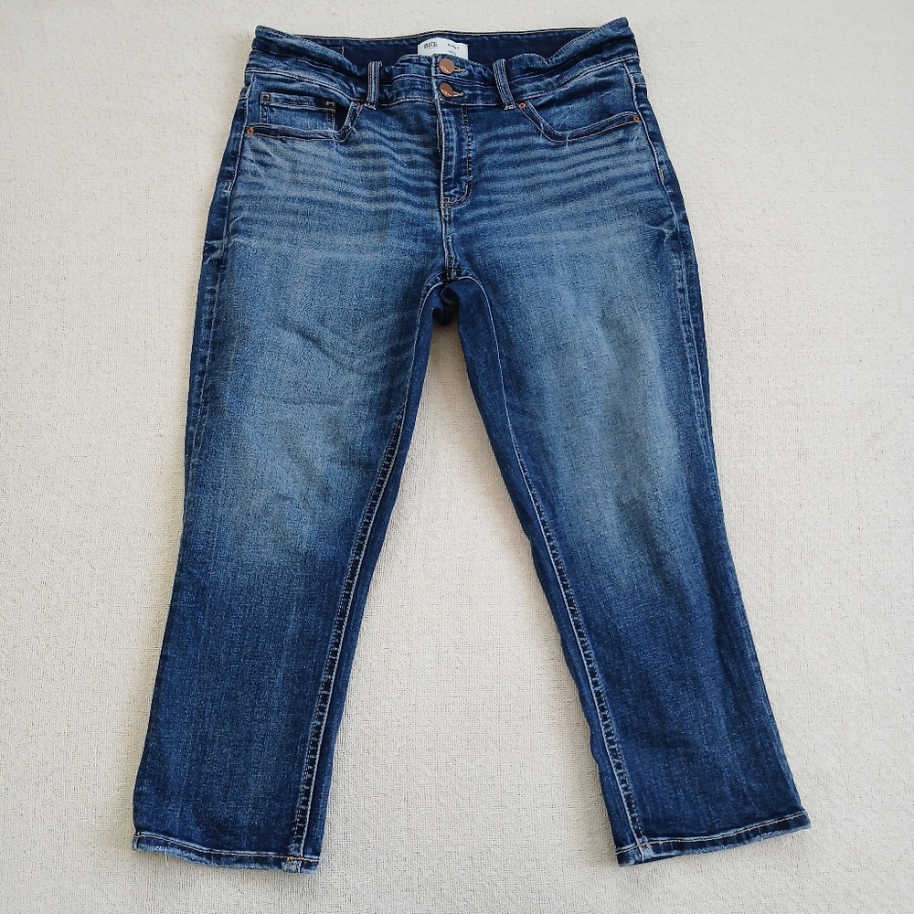 BKE Women's High Rise Jeans - Medium Blue Wash